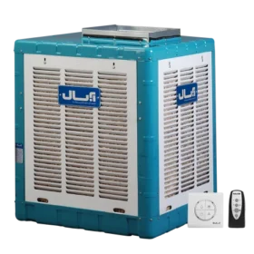تصویر کولر آبی AC38R خروجی بالا(بالکنی) با ریموت آبسال
