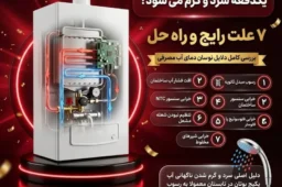 علت سرد و گرم شدن آب پکیج بوتان در تابستان + 7 دلیل و راه حل 3 علت سرد و گرم شدن آب پکیج بوتان در تابستان + 7 دلیل و راهحل